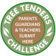 Be a tree tender challenge button